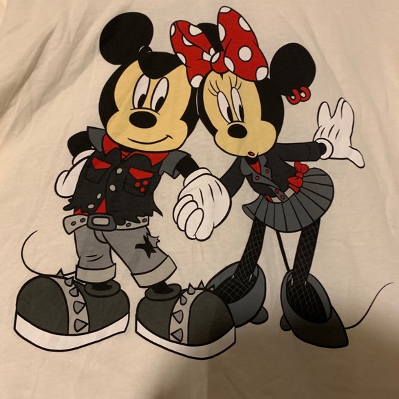 Mickey & Minnie long sleeve top - Picture 2 of 5